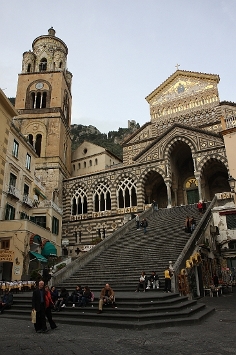 basílica de San Andrés en Amalfi, Italia