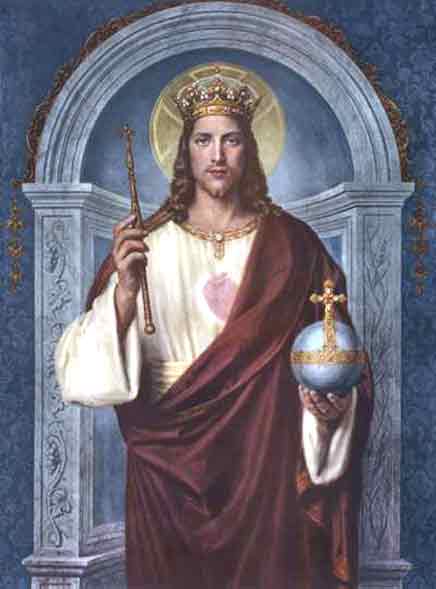 Nuestro Señor Jesucristo, Rey del Universo