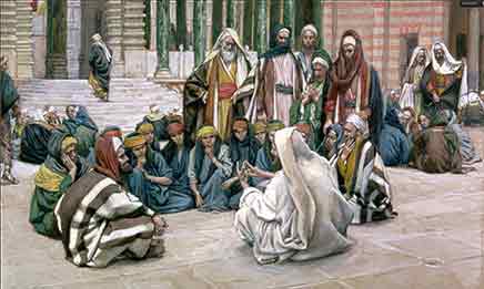 La enseñanza de Jesús en el Templo