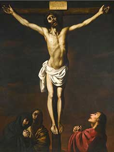 Francisco de Zurbarán Cristo en la Cruz
