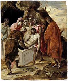 El Greco El Entierro de Cristo